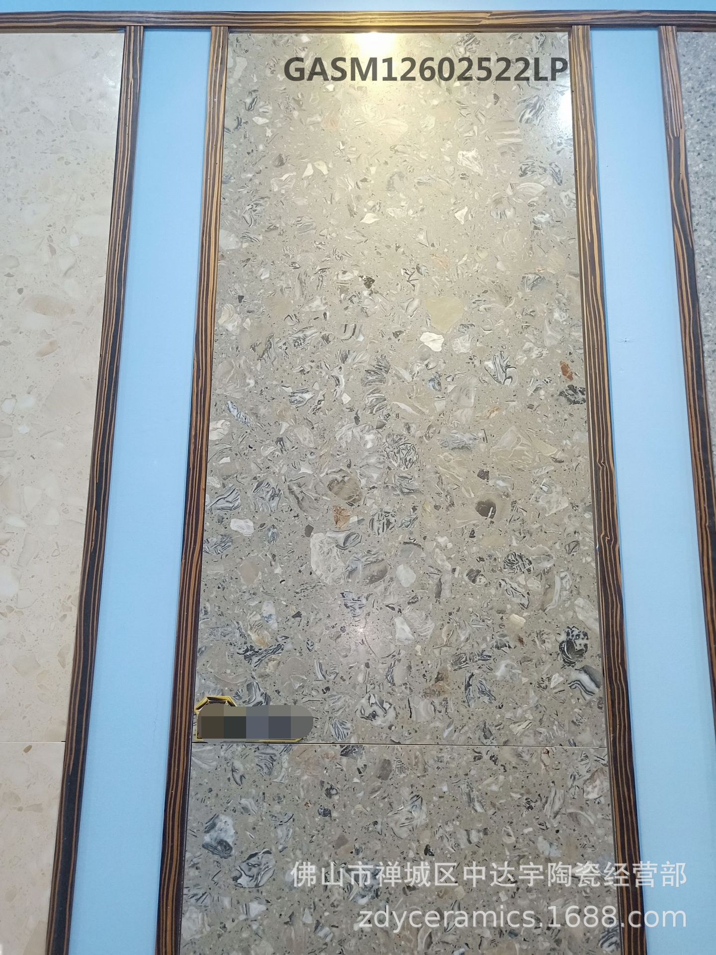 PD仿古砖大规格哑光面600X1200现代水磨石瓷砖防滑厨房浴室地面砖示例图12