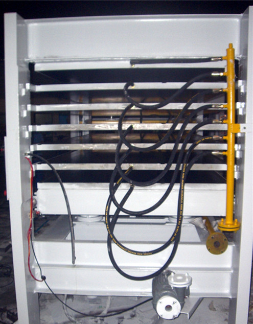不锈钢门防盗门定做热压机  六层50吨6层同时热压15年生产经验示例图3