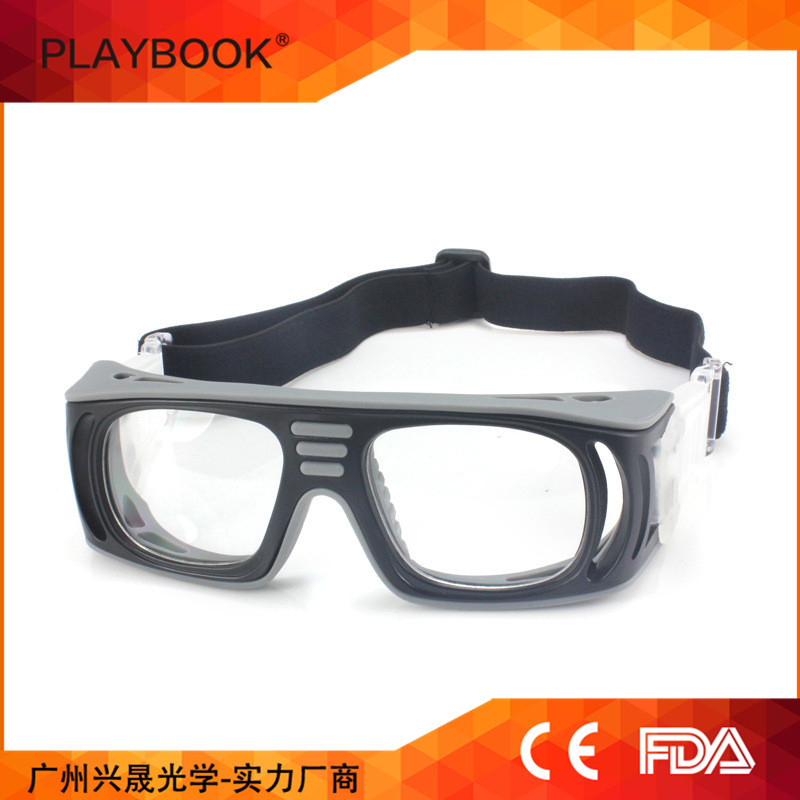 新款篮球眼镜 防撞击足球 护目眼镜 可配近视运动镜架 厂家直批发图片