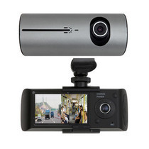 R300/X3000GPS轨迹行车记录仪高清行车记录仪工厂直销双镜头录像图片