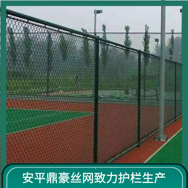球场可拆卸硬质围网 球场护栏围网 安平羽毛球场围网 鼎豪丝网图片