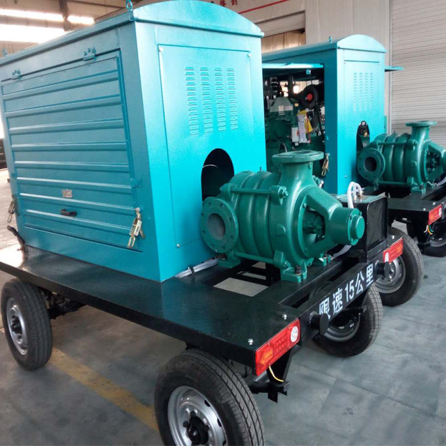 移动拖车柴油机泵组 柴油机水泵机组 柴油机消防泵机组 柴油水泵 华亿动力