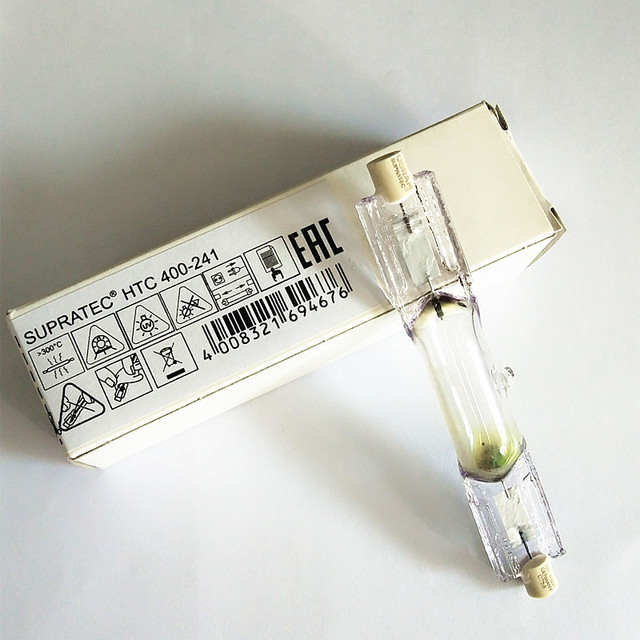 欧司朗/OSRAM HTC 400-241双端金卤灯 紫外线探伤灯管 UV胶固化灯 400W晒版灯