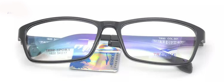 批发鸿星尔克品牌眼镜框学生全框架时尚超轻tr90眼镜架配近视眼镜示例图8