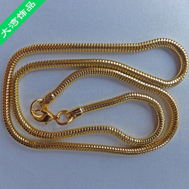 量大从优 蛇骨链条批发长度可定做 厂家生产直销不锈钢圆蛇链