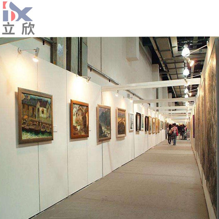 艺术展览 无缝展板生产销售 长春画展无缝板墙  形象墙背板材质