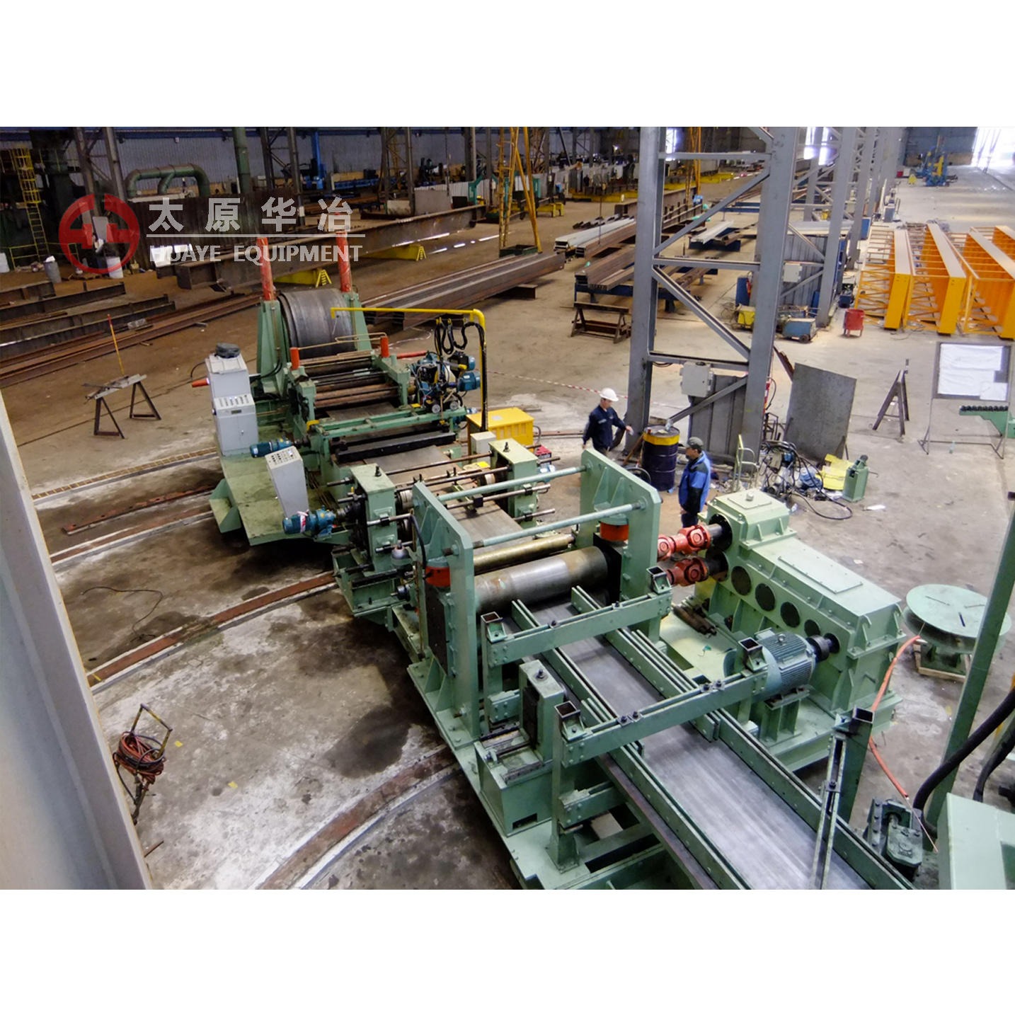 太原华冶 螺旋焊管机组设备 LH1250-1620-16 专业生产设计螺旋焊管生产线