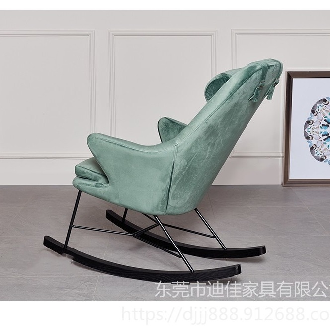 北京摇椅家用小户型北欧阳台懒人客厅休闲现代沙发单人摇摇椅大人躺椅图片