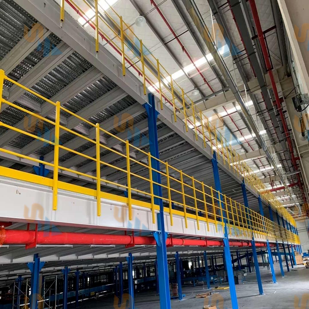 南京钢平台制造厂商直销 2层货架 森沃仓储货架 仓库钢平台