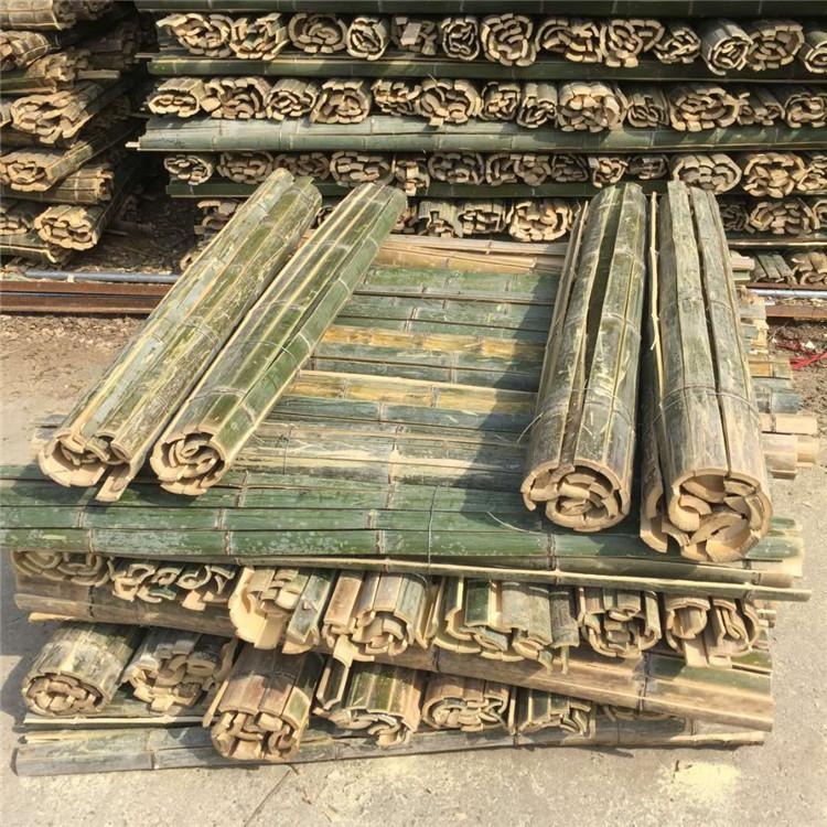 养猪场用竹片 羊圈羊床清粪板 防护竹片架板 施工打桩搭架竹片工厂现货