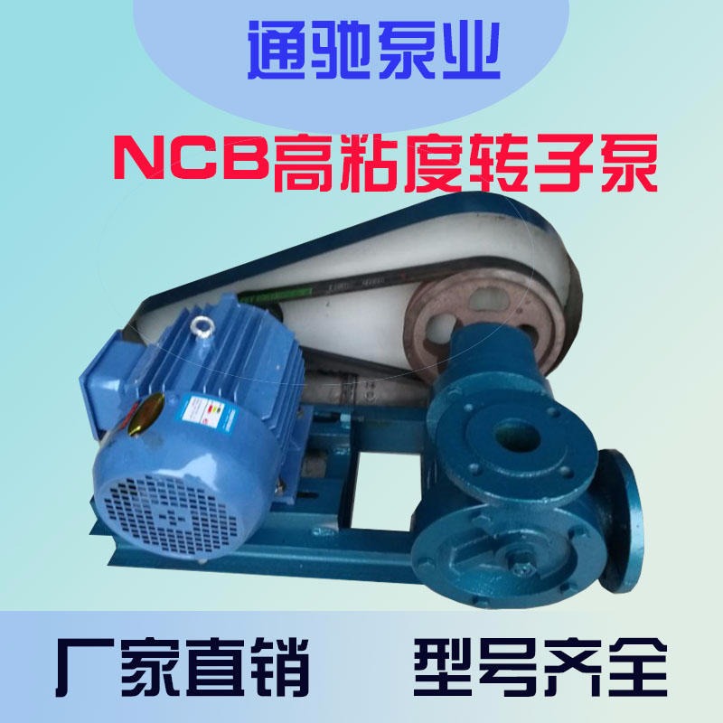 爆款通驰牌NCB10高粘度齿轮泵 油漆输送泵  树脂输送泵 外墙涂料泵