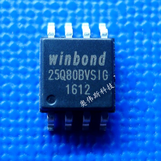 W25Q80BVSSIG  原装华邦电子WINBOND SOP-8 宽体图片