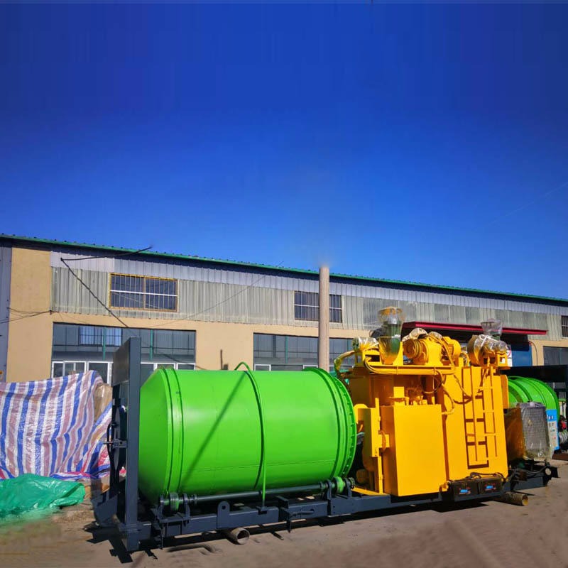 环保沥青搅拌机车载混凝土沥青搅拌机 沥青拌合设备  济宁生产达沃DW-P110厂家