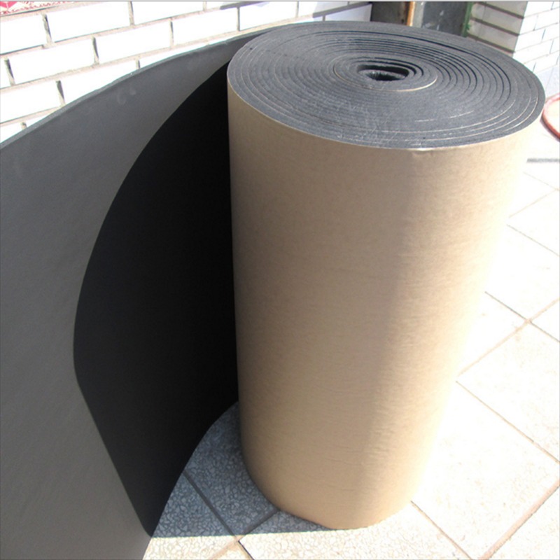 厂家供应B1级阻燃橡塑板 不干胶贴面橡塑板 乾高保温制品
