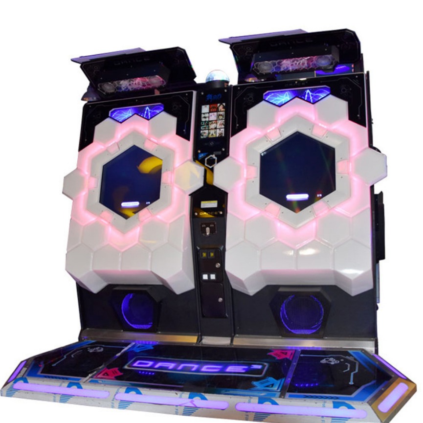 广州番禺 跳舞机电玩城游戏机  投币游戏机大型儿童游戏机 全国一件代发图片