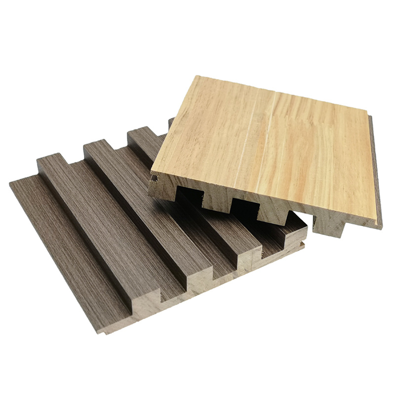 厂家批发 实木格栅护墙板  实木格栅背景墙 科技木实木格栅示例图1