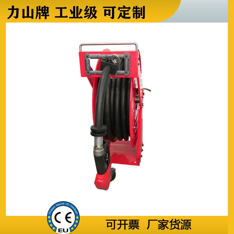 高压油管加油机卷盘自动伸缩气管卷轴液压卷管器可移动工业水管盘ASDH680D 力山 SUPERREEL图片