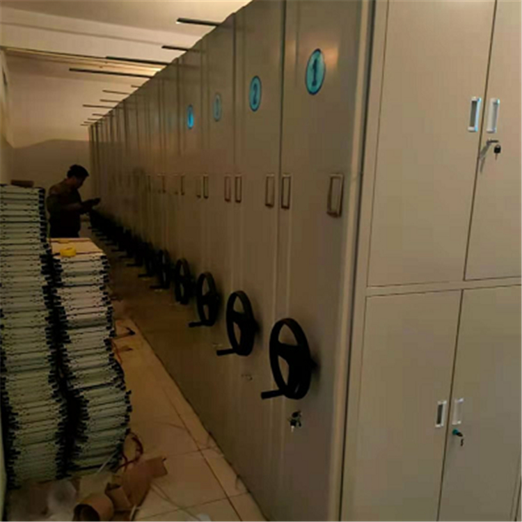 鹤壁档案柜 密集柜 图书馆档案柜 密集柜定制 利德
