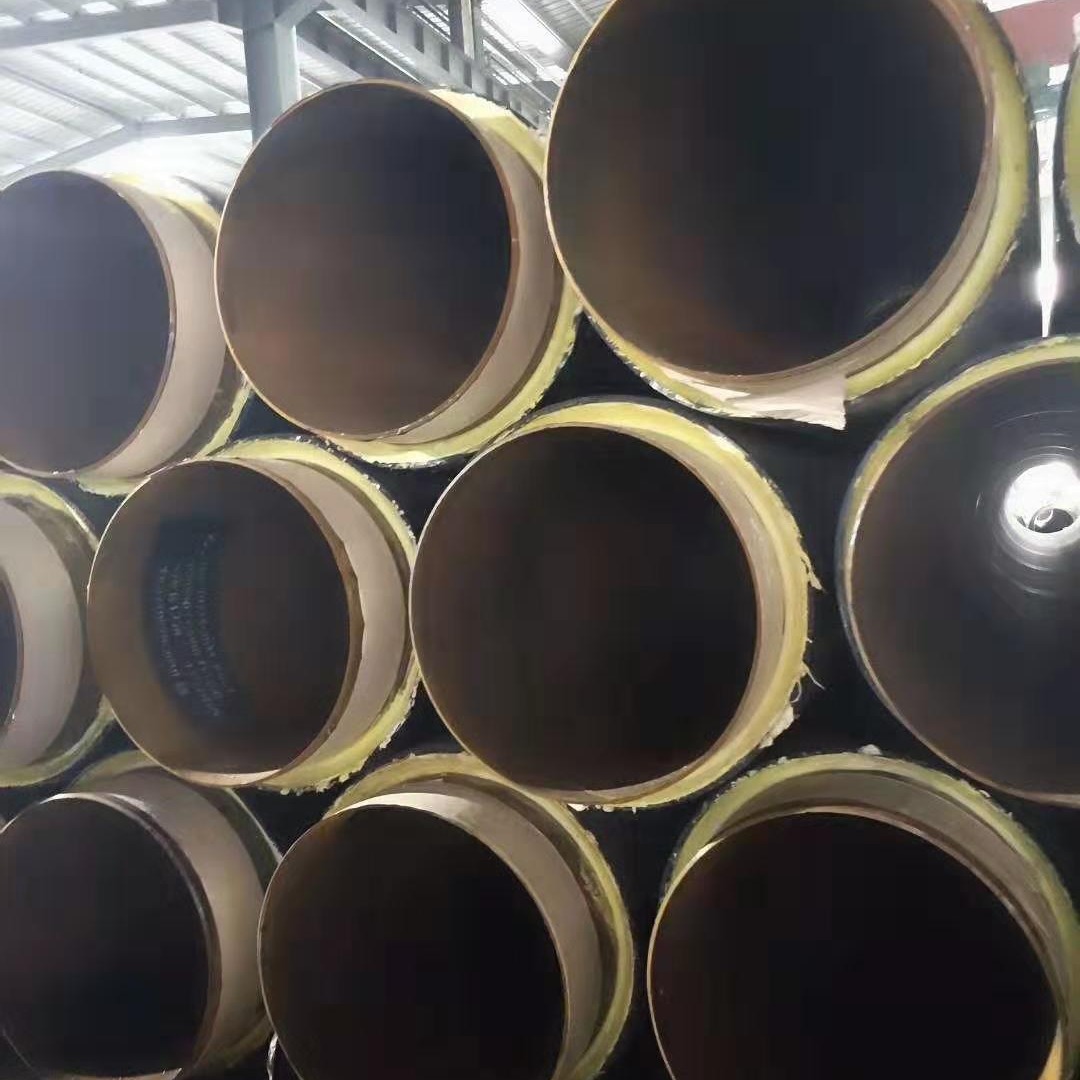 汇都厂家出售 蒸汽保温钢管 聚氨酯螺旋钢管价格 导轨聚氨酯保温钢管 价格低廉