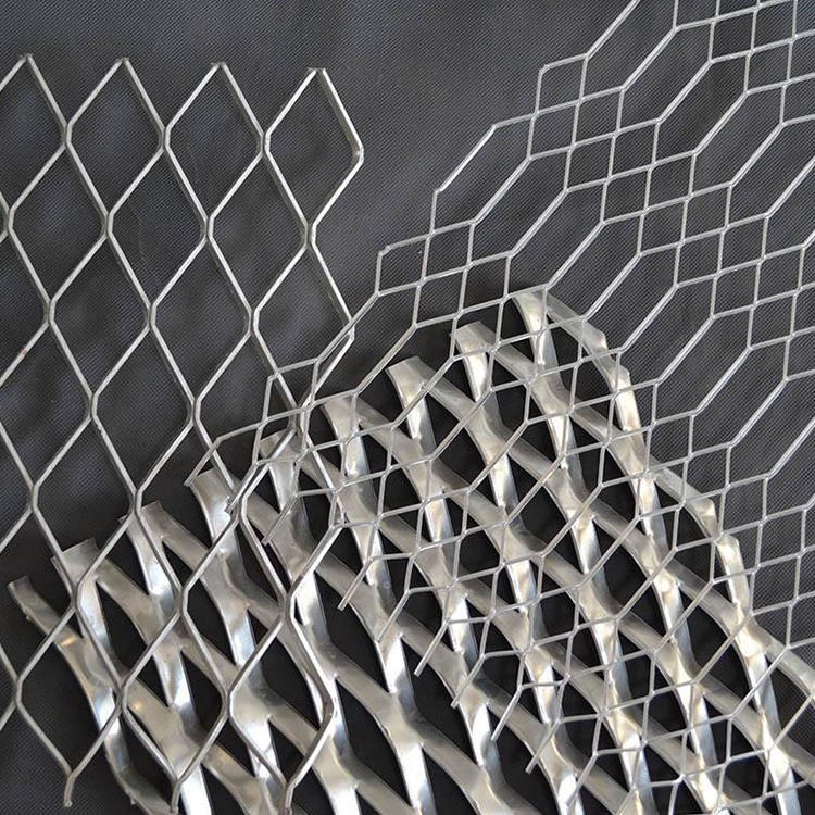 欧腾金属拉伸钢板网 菱形孔装饰网板 幕墙用铝板冲压网  斜方孔网板 可喷各种颜色