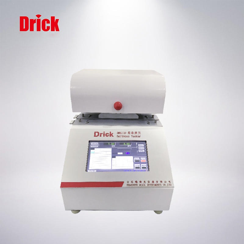 德瑞克DRK119触控彩屏柔软度测控仪厂家 卫生纸 无纺布 纸张柔软度测试 符合GBT8942