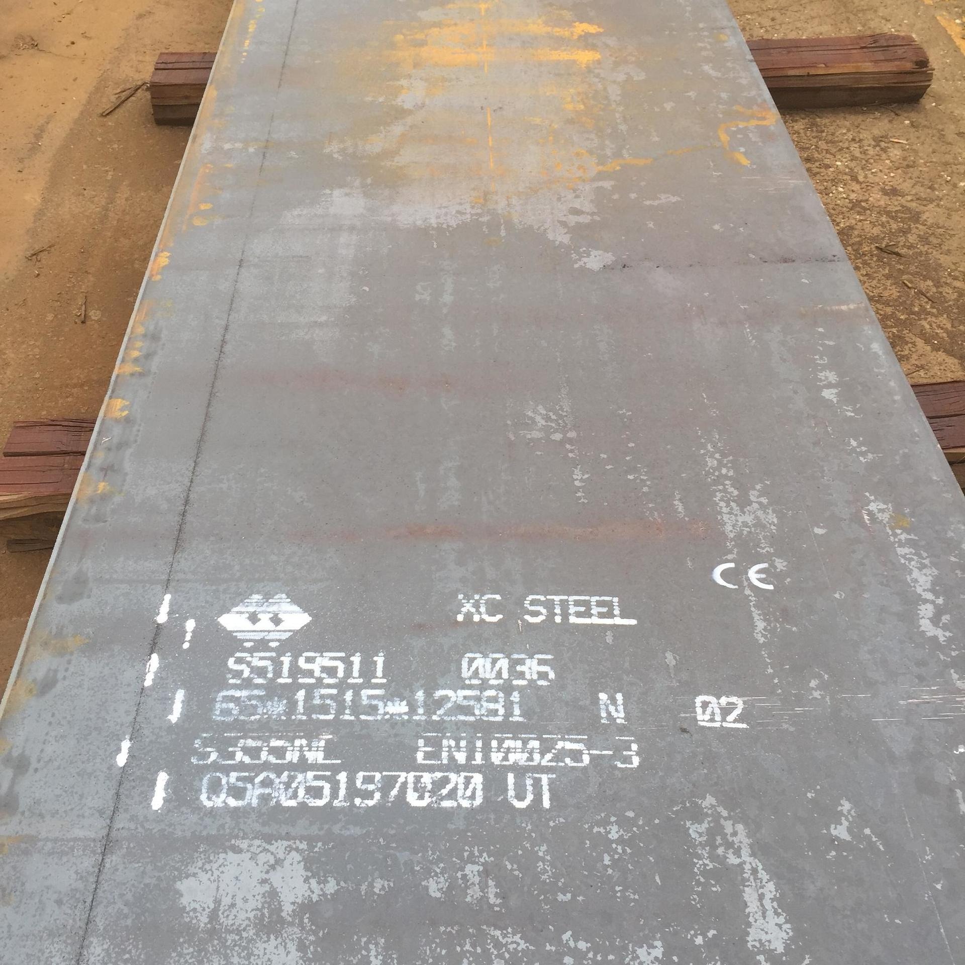 低合金低温钢板Q345CDE特厚板材按图纸下料切割保性能带质保书