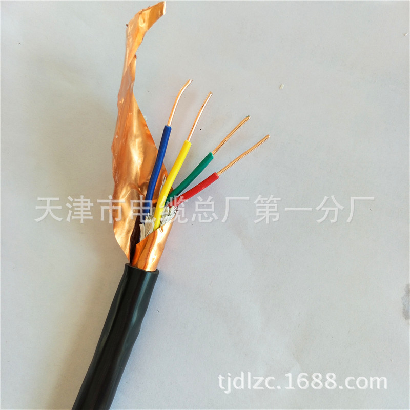 NH KVVP2-22 4*2.5耐火控制电缆 铜箔屏蔽 钢带铠装铜芯电缆地埋示例图6