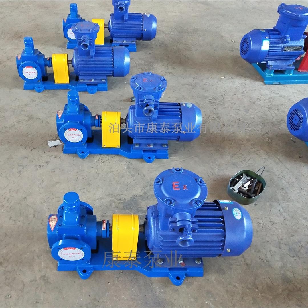 ycb8/1.6圆弧齿轮泵 铸铁齿轮泵 润滑油输送泵