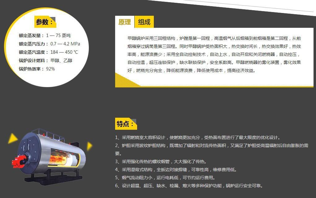 河南太康锅炉厂现货供应 卧式 新款 全自动 甲醇蒸汽锅炉厂家示例图74
