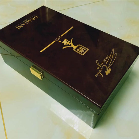 山东厂家高端油漆工艺品木盒 众鑫骏业定做精油木盒 喷漆木质包装礼品盒