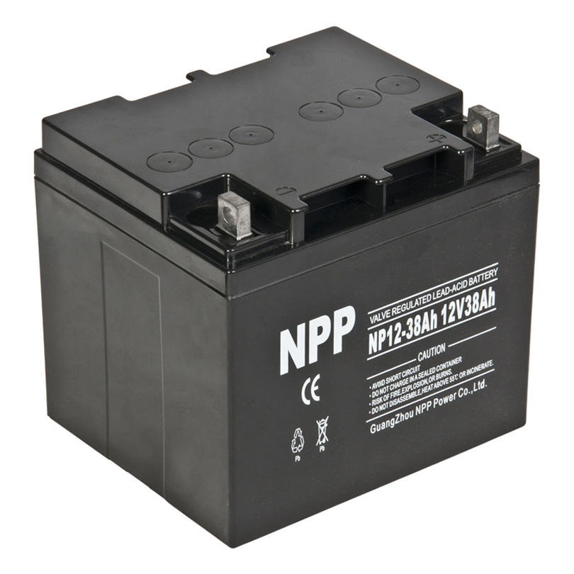 耐普12V38AH 耐普蓄电池NP12-38 铅酸免维护蓄电池 耐普蓄电池厂家 UPS专用蓄电池
