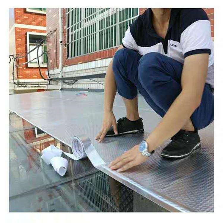 屋顶隔热膜自粘 彩钢瓦防晒铝箔气泡膜 气泡膜 气垫膜生产商家