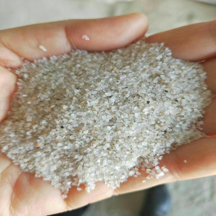 星源 电厂水过滤0.5-1mm石英砂 过滤罐用石英砂滤料