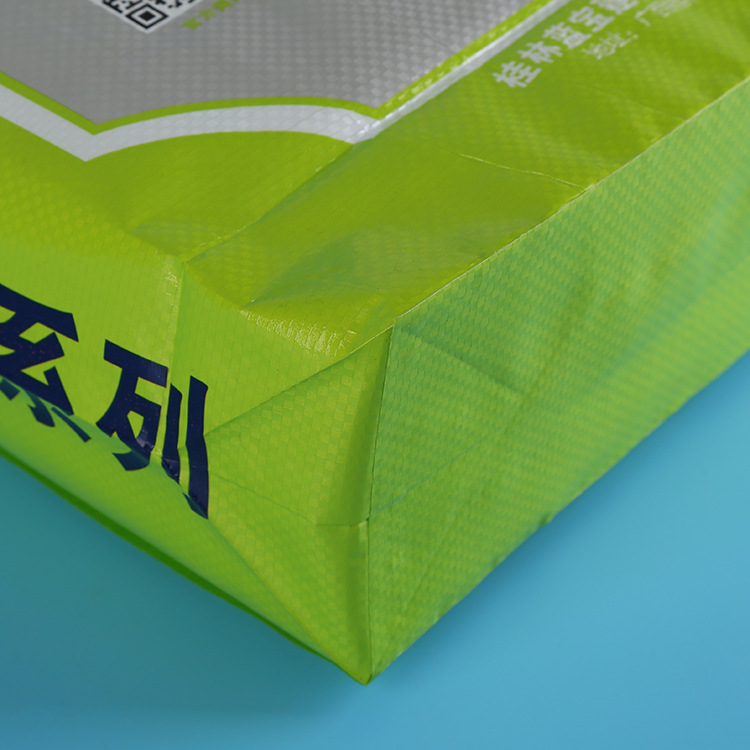 彩印绿色复合pp塑料方底化工阀口袋 石膏腻子粉体颗粒编织包装袋示例图10