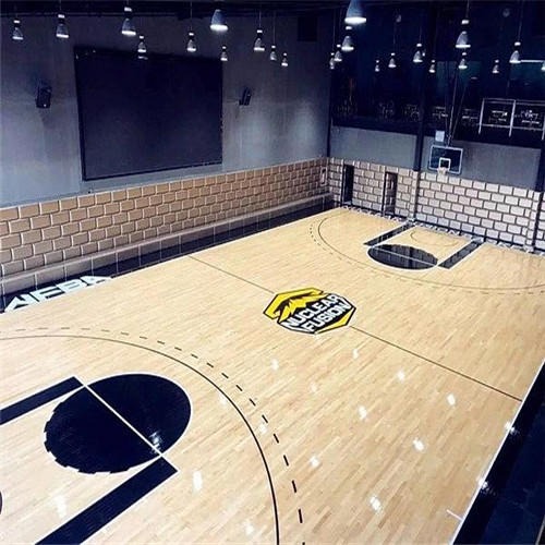 河北双鑫体育 篮球馆木地板厂家施工安装技术经验丰富