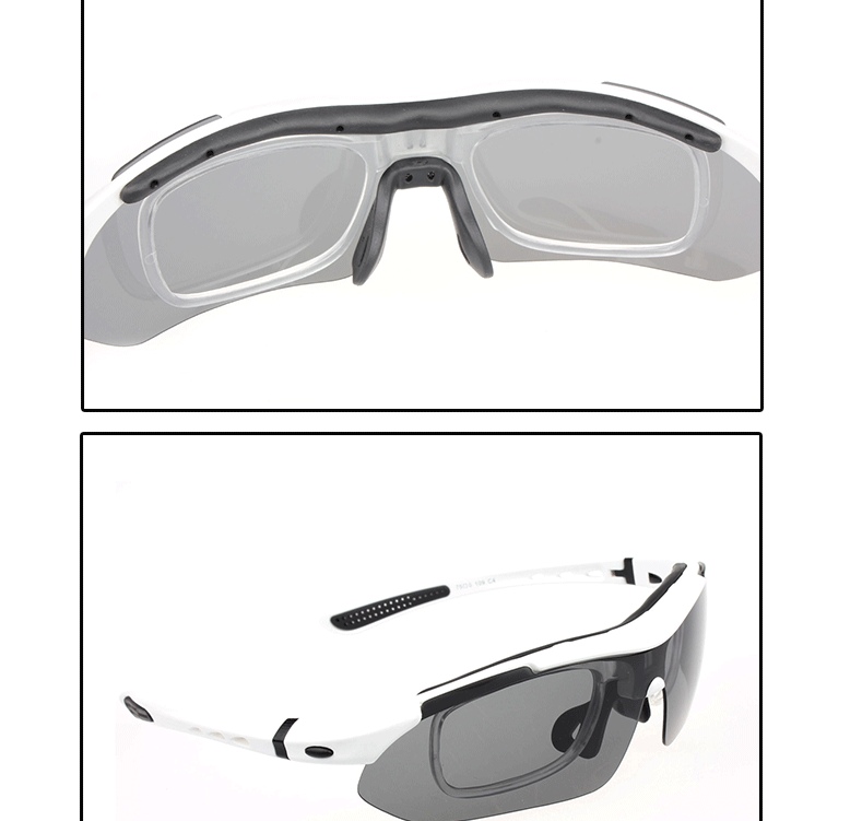 运动眼镜 骑行运动眼镜 偏光骑行运动眼镜 太阳偏光骑行运动眼镜示例图15