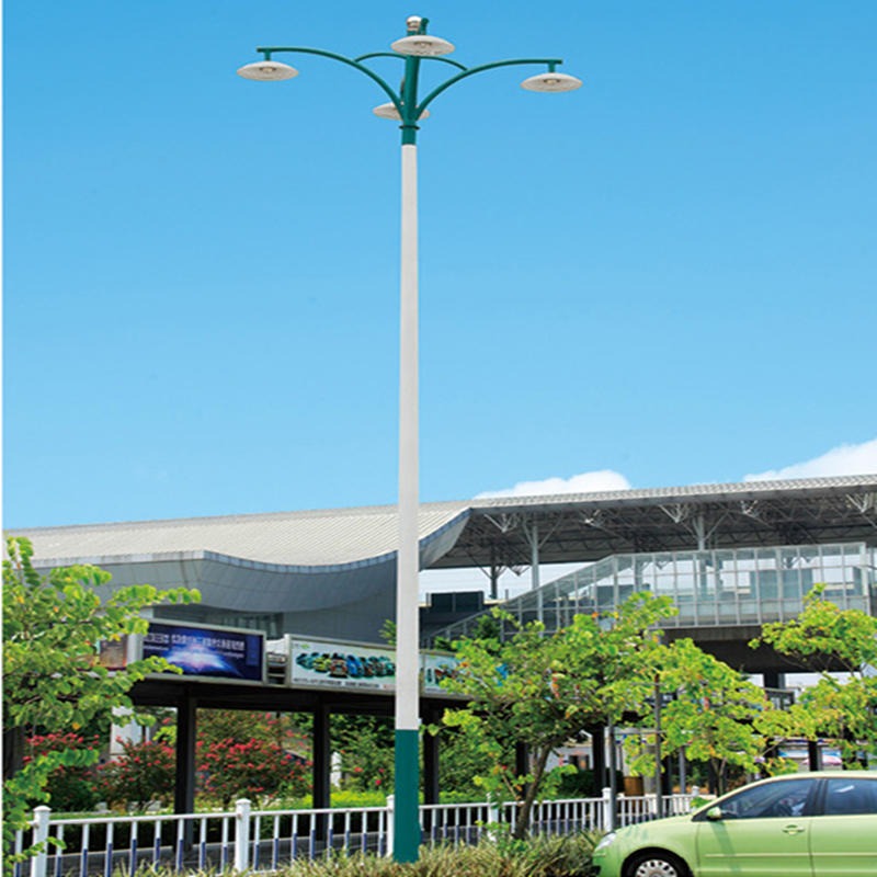 宜春公园照明路灯 10米一拖四路灯杆供应 户外路灯照明厂家