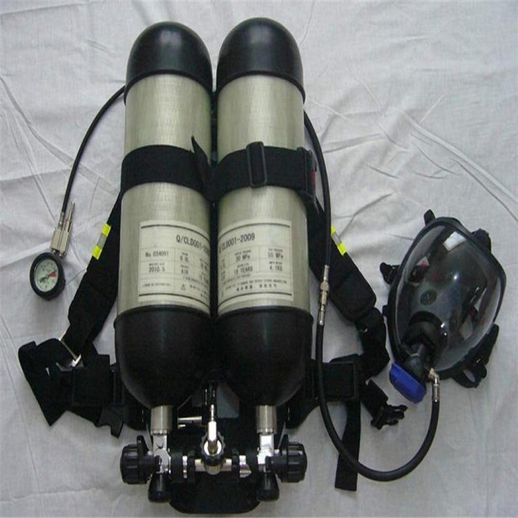 双瓶空气呼吸器技术参数 九天销售矿用双瓶空气呼吸器
