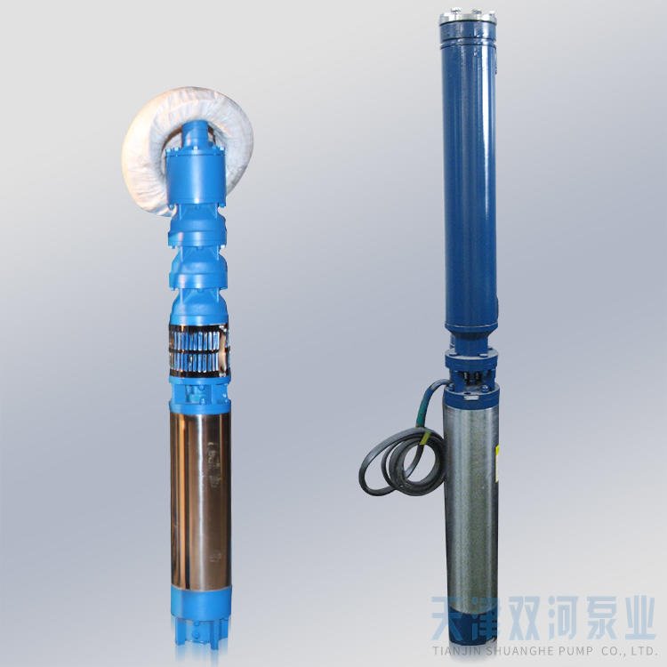 双河泵业工供应优质的井用潜水泵型号  150QJ10-121/13    天津深井潜水泵