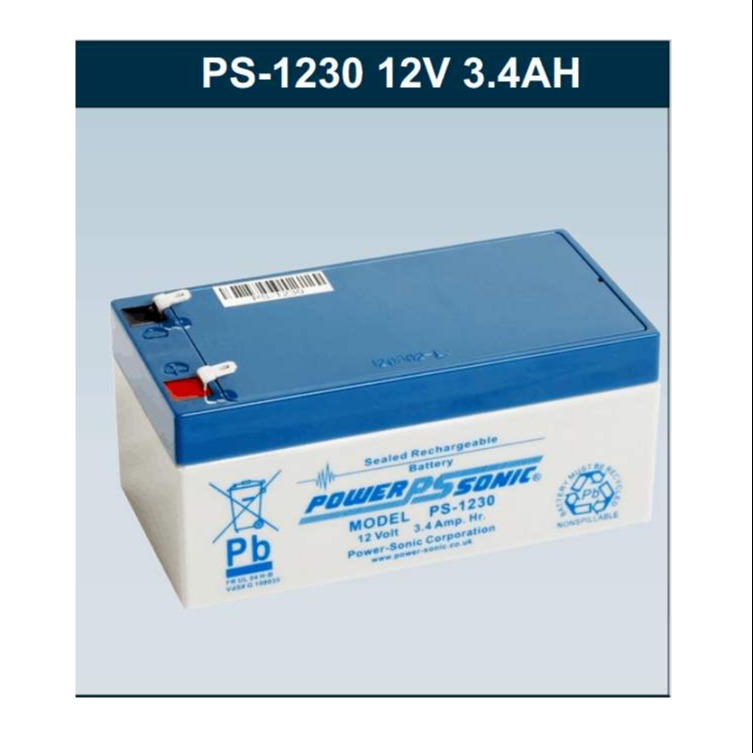 供应法国POWER-SONIC蓄电池PS-1228机房铅酸免维护储能应急电源12V2.8ah