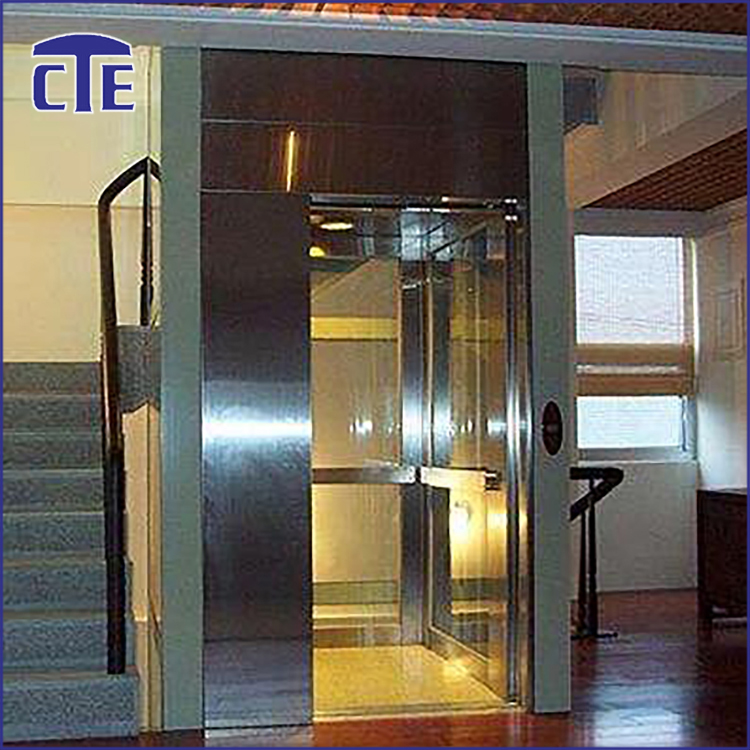 电梯安装 现场安装 家用电梯 鼎亚盛世 复试阁楼层家用电梯