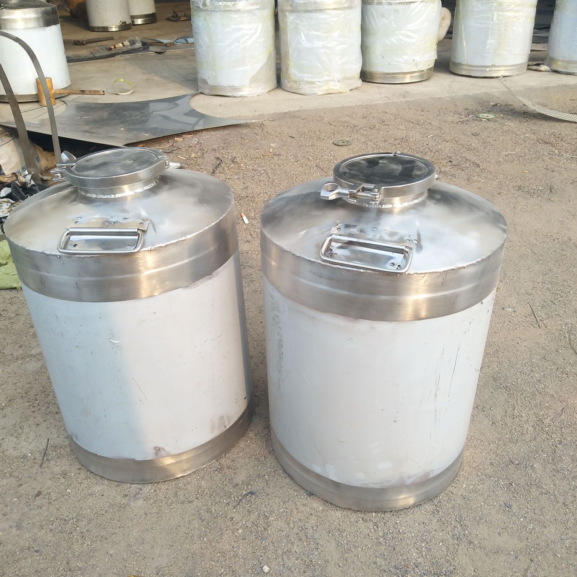 专业厂家定制不锈钢304密封酒桶 酵素发酵桶家用小型储物桶特价示例图4