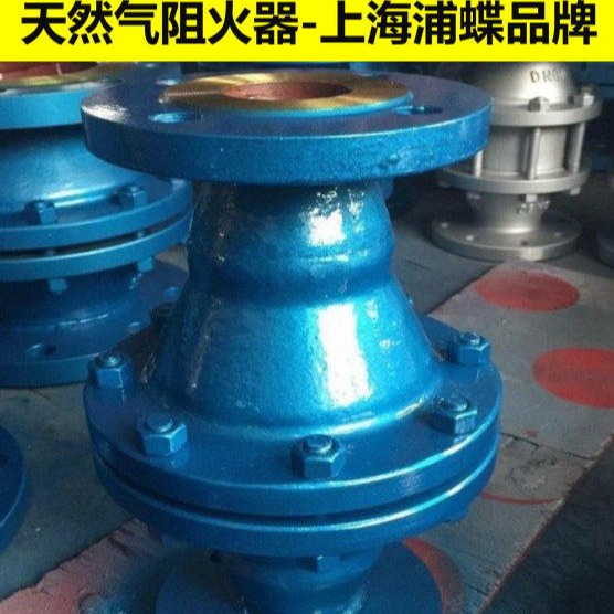 管道式天然气阻火器FPB 上海浦蝶品牌