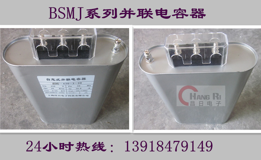 BSMJ-0.45-4-3长方形电容器 BSMJ电容器 干式电容器 可定做圆柱形