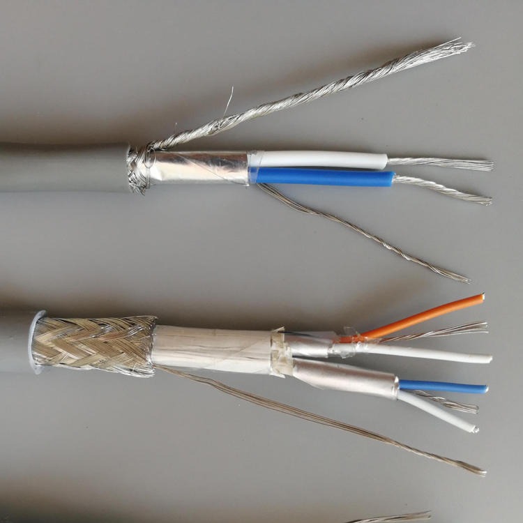 RS485通讯电缆 STP-120通信电缆 小猫牌 铠装屏蔽双绞电缆