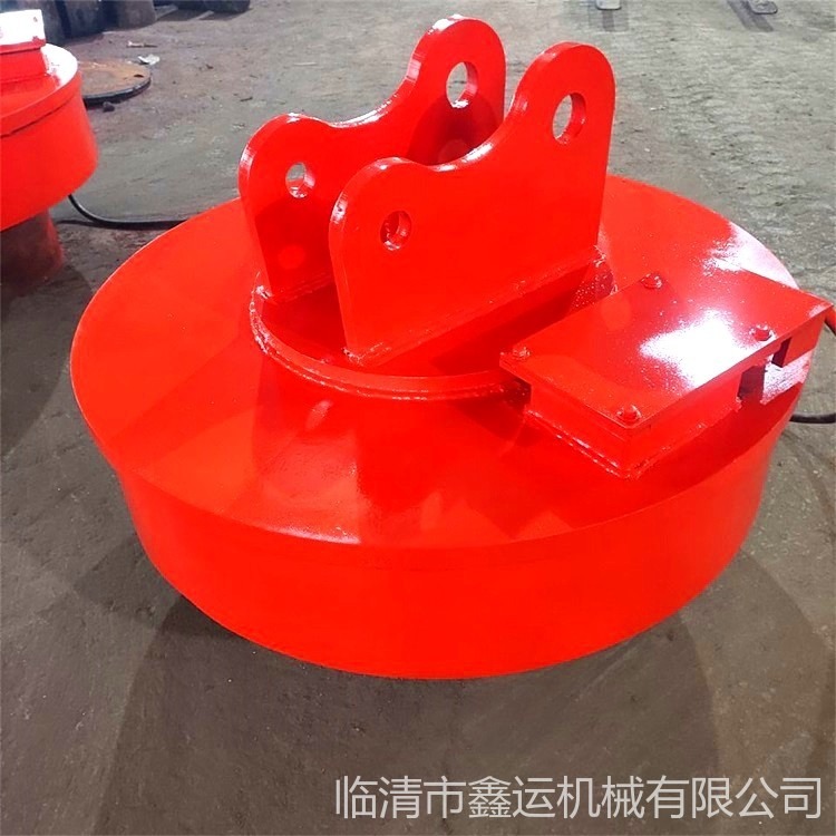 山东鑫运MW型120cm挖机吸盘 废钢用强励磁 电磁吸盘 厂家直接发货