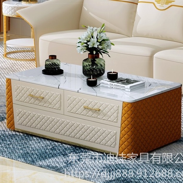 东莞迪佳家具办公沙发商务接待小型沙发现代简约会客三人位办公室沙发茶几组合