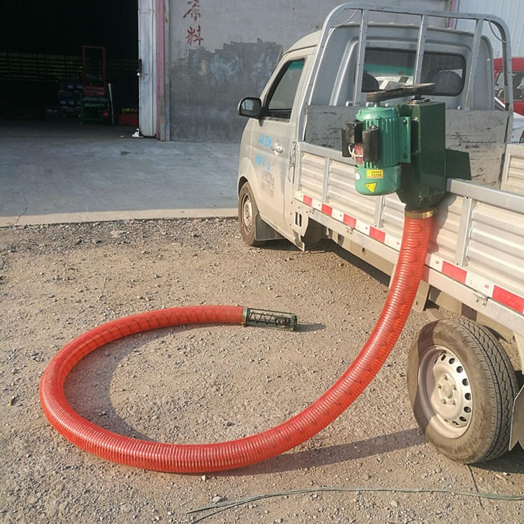 电动抽粮机 正丰机械软管输送设备 160管径的吸粮机定制厂家