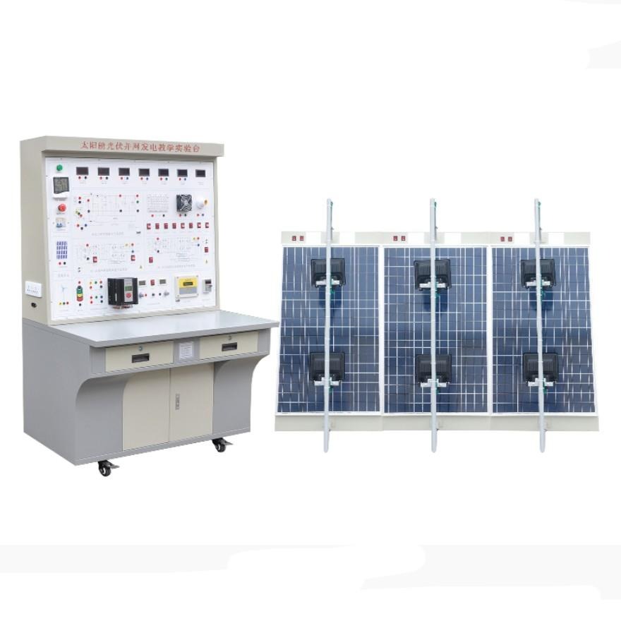 ZL-PVT06型太阳能光伏并网发电教学实验台（12V） 太阳能光伏并网发电教学实训系统  教学实验装置  振霖厂家直销
