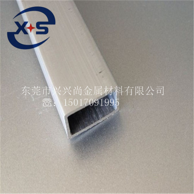 6061氧化银白铝方管 厚度0.8mm 1.0mm 1.5mm 2.0mm 大规格铝方管